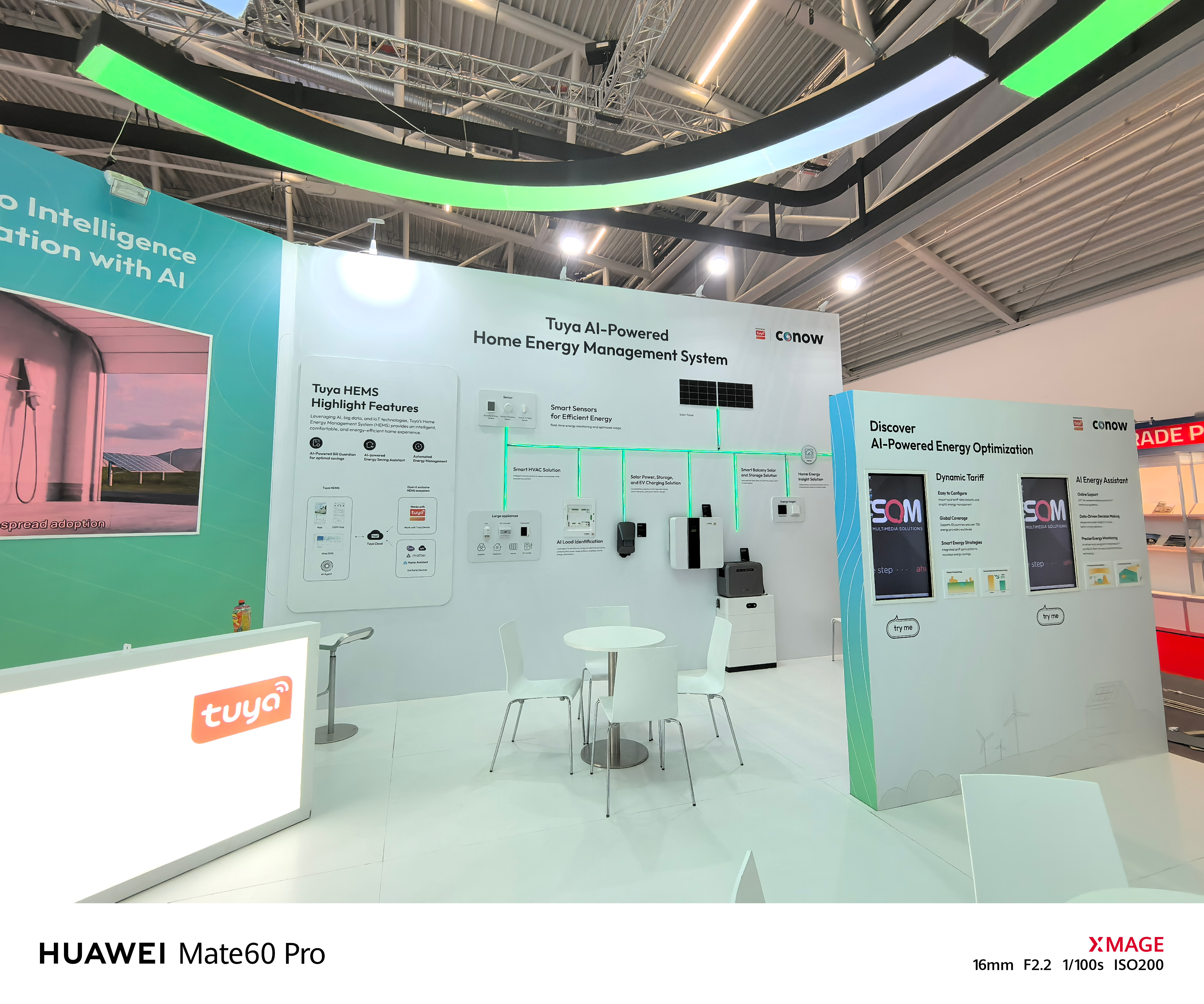 TUYA / Intersolar exhibition stand — detail
